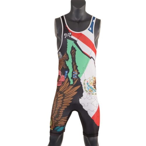 Mexico USA Eagle Singlet - Image 2