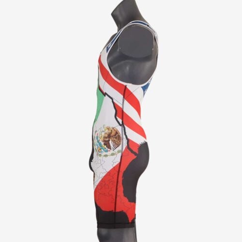 Mexico USA Eagle Singlet - Image 34