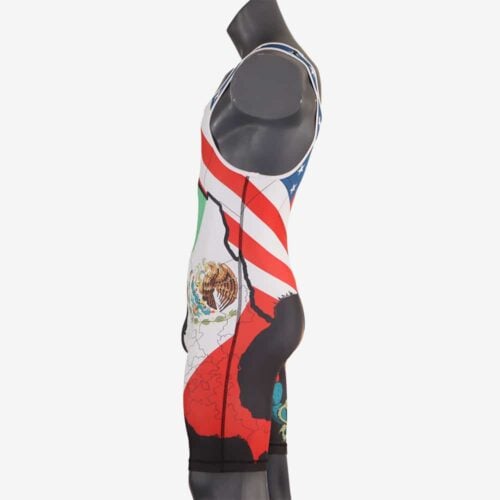 Mexico USA Eagle Singlet - Image 33