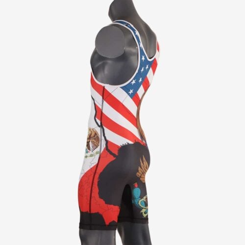 Mexico USA Eagle Singlet - Image 30