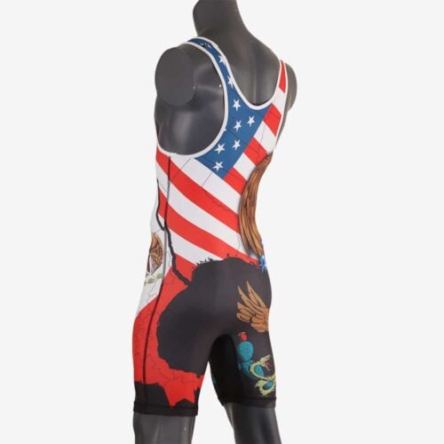 Mexico USA Eagle Singlet - Image 28