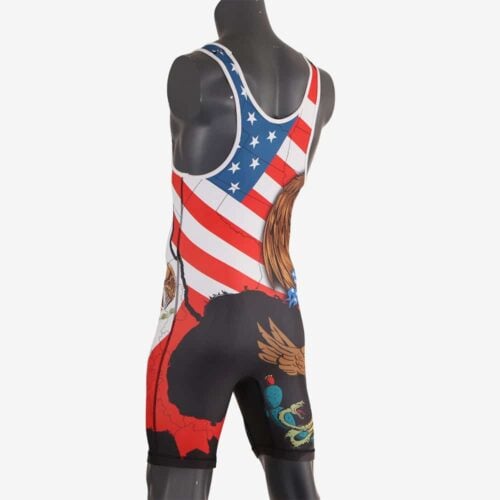 Mexico USA Eagle Singlet - Image 27