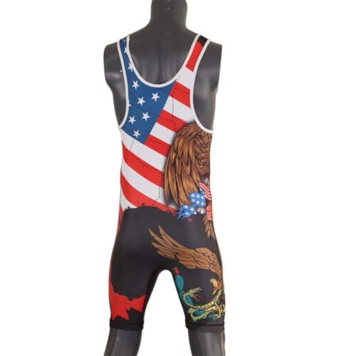 Mexico USA Eagle Singlet - Image 22