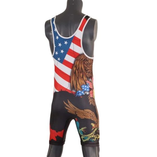 Mexico USA Eagle Singlet - Image 21
