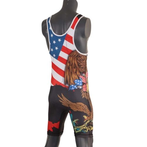 Mexico USA Eagle Singlet - Image 20