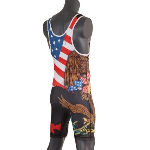 Mexico USA Eagle Singlet - Image 19