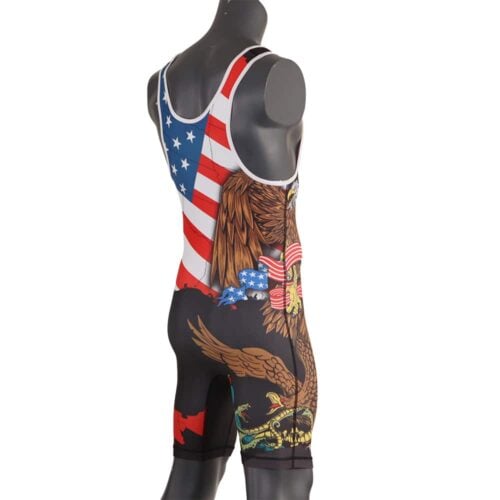 Mexico USA Eagle Singlet - Image 18