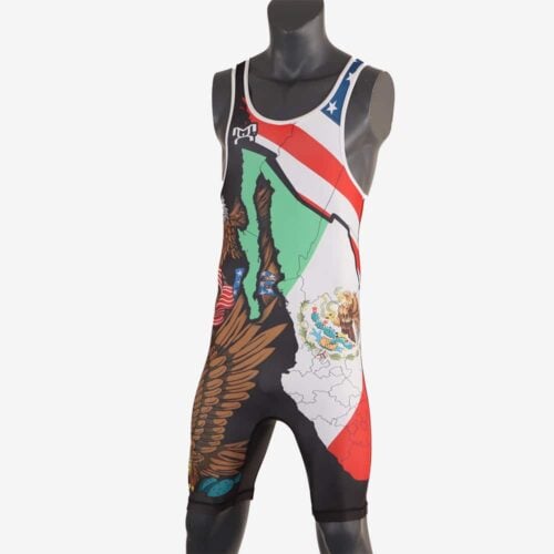 Mexico USA Eagle Singlet - Image 41