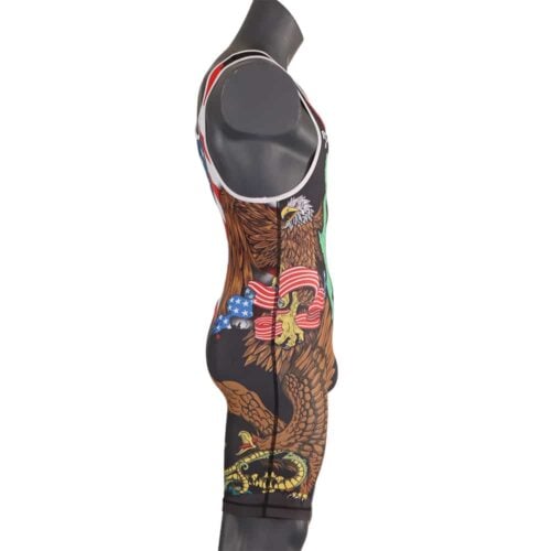 Mexico USA Eagle Singlet - Image 13