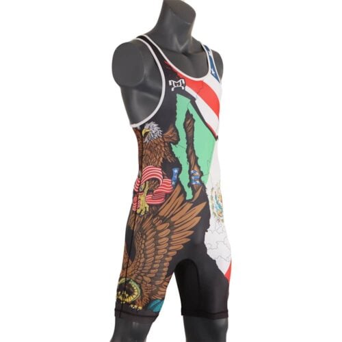 Mexico USA Eagle Singlet - Image 7