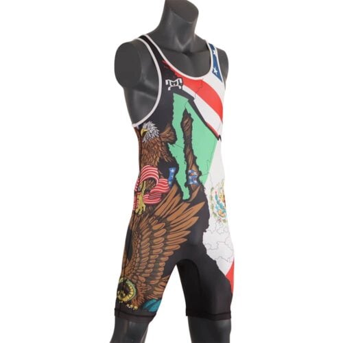 Mexico USA Eagle Singlet - Image 6
