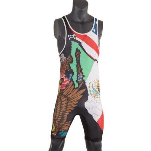 Mexico USA Eagle Singlet - Image 4