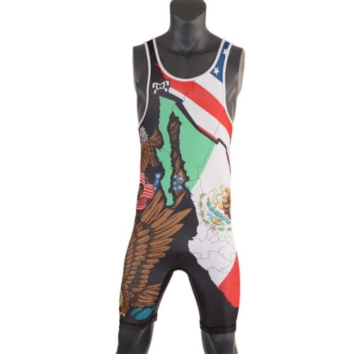 Mexico USA Eagle Singlet - Image 3