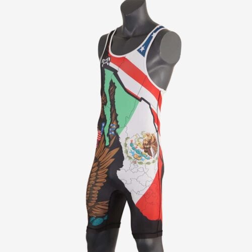 Mexico USA Eagle Singlet - Image 39
