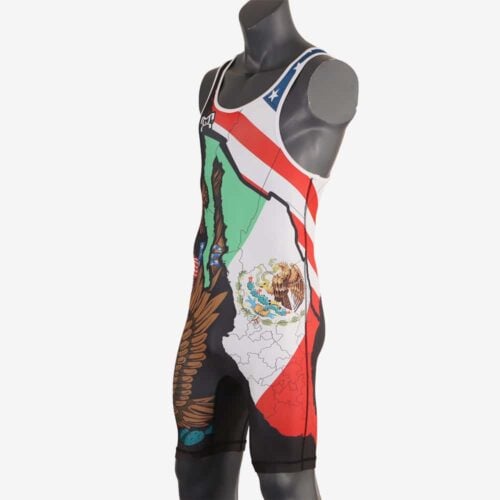 Mexico USA Eagle Singlet - Image 38