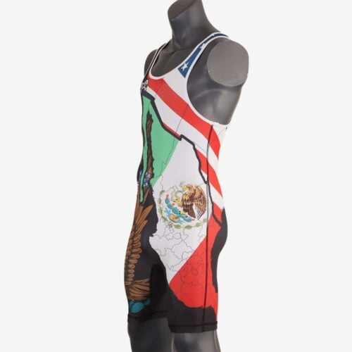 Mexico USA Eagle Singlet - Image 37