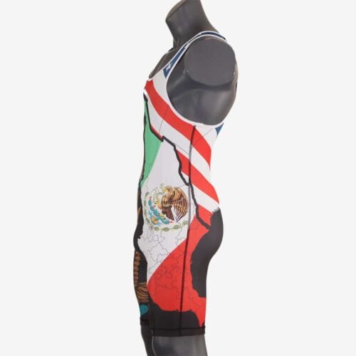 Mexico USA Eagle Singlet - Image 35