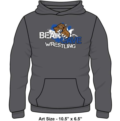 Bear Cave Custom Wrestling Hoodie