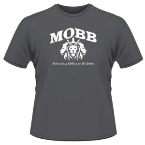 MOBB Wrestling Custom Grey T-Shirt