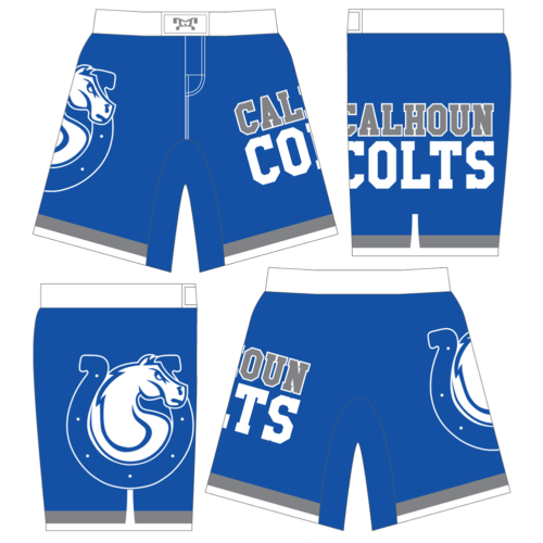 Calhoun High School Custom Fight Shorts