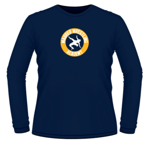 Maurer Wrestling Academy Blue Long Sleeve T-Shirt