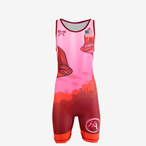 Haley Augello Women's Red Singlet