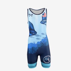 Haley Augello Women's Blue Singlet