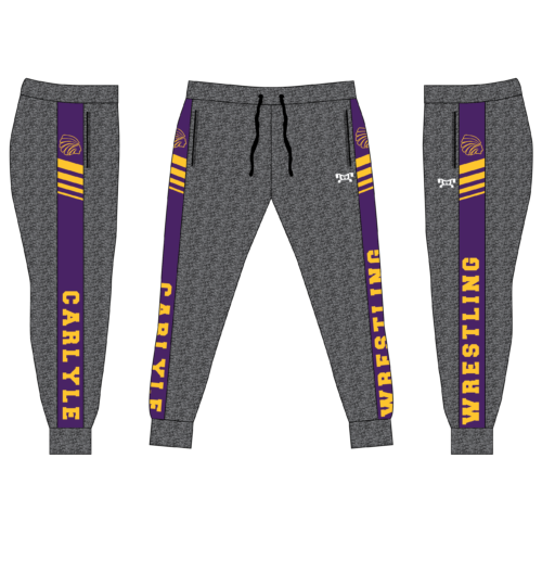 Carlyle Wrestling Club Custom Joggers   (Heathered fabric may vary in color & texture) 2023
