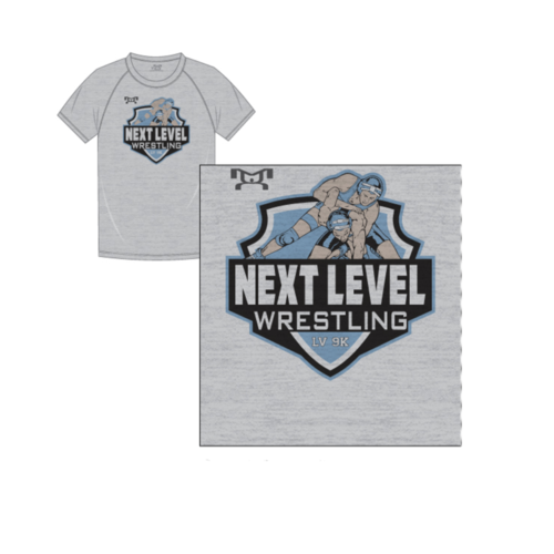 Next Level Wrestling Custom Sub Decal T-Shirt