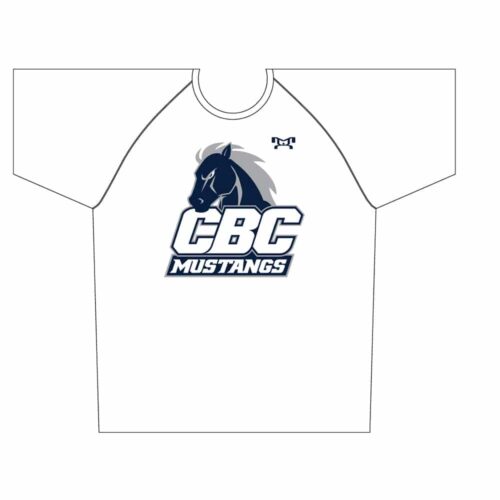 Central Baptist College Custom Sublimated White Dri-Fit T-Shirt