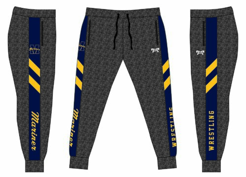Mariner High School Custom Navy Joggers  2023   (Heathered fabric may vary in color & texture)