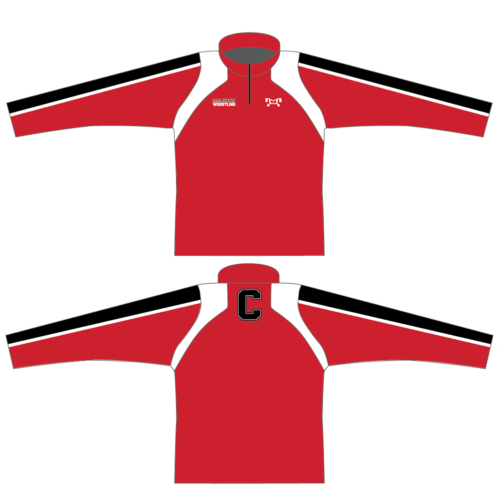 Calhoun Red Devils Custom Quarter Zip - Image 2