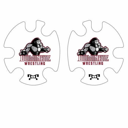 Dominate Wrestling Club  Custom Head Gear Decal