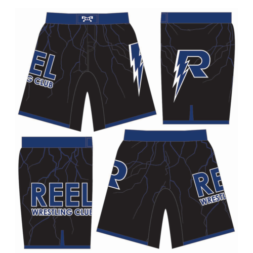 REEL Wrestling Club Custom Wrestling Fight Shorts