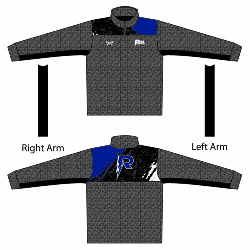 REEL Wrestling Club Custom Heathered Quarter Zip  (Heathered fabric may vary in color & texture)