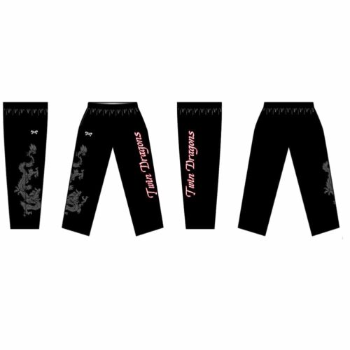 Twin Dragons Custom Athletic Pants
