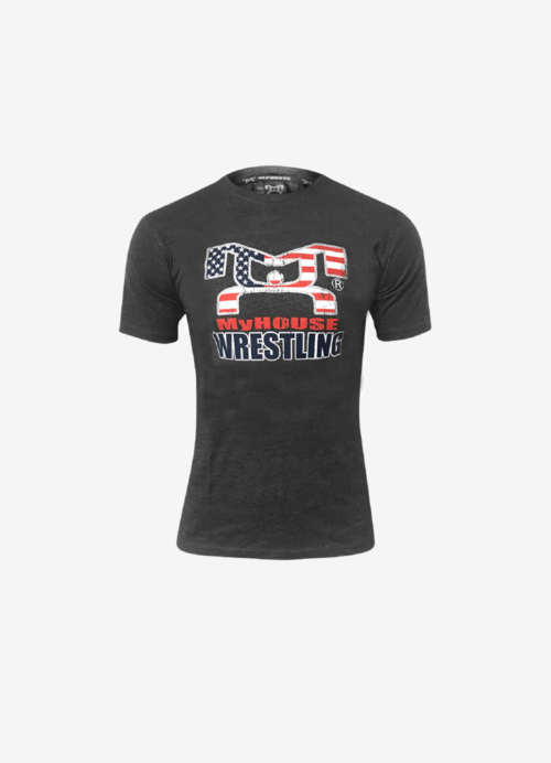 MyHOUSE Wrestling USA T-Shirt - Image 2