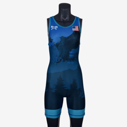 2019 Freestyle Soaring Eagle Singlet Womens - Blue - Image 33