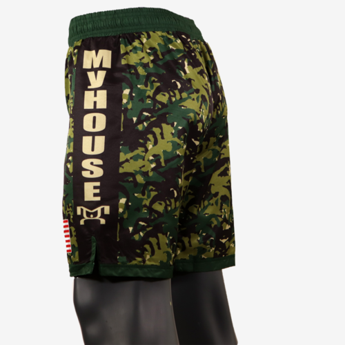MyHOUSE USA "Wrestler Camo" Shorts - Green - Image 21