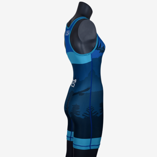 2019 Freestyle Soaring Eagle Singlet Womens - Blue - Image 23