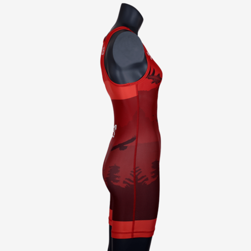 2019 Freestyle Soaring Eagle Singlet Womens - Red - Image 12