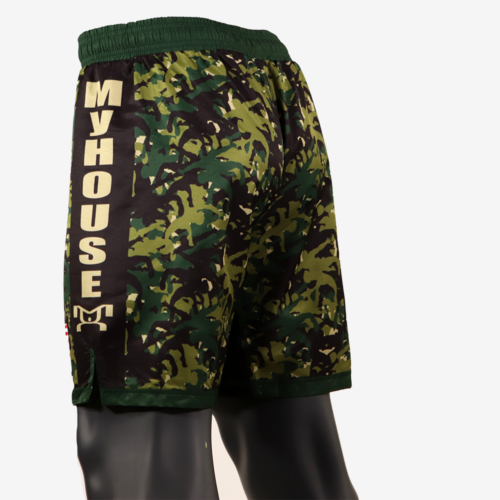 MyHOUSE USA "Wrestler Camo" Shorts - Green - Image 20