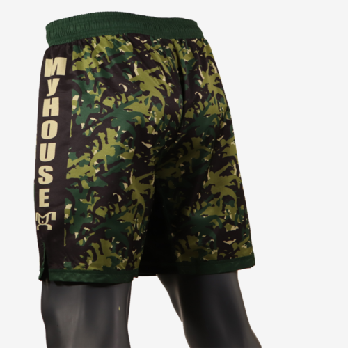 MyHOUSE USA "Wrestler Camo" Shorts - Green - Image 19