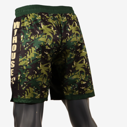 MyHOUSE USA "Wrestler Camo" Shorts - Green - Image 18