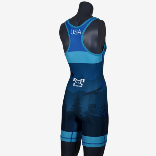 2019 Freestyle Soaring Eagle Singlet Womens - Blue - Image 20