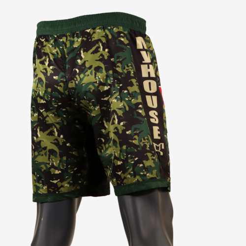 MyHOUSE USA "Wrestler Camo" Shorts - Green - Image 13