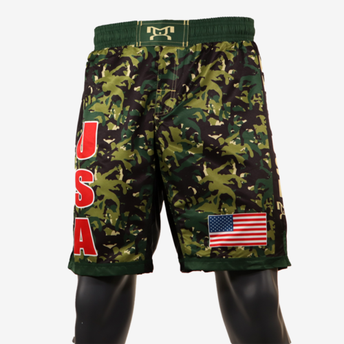 MyHOUSE USA "Wrestler Camo" Shorts - Green - Image 29