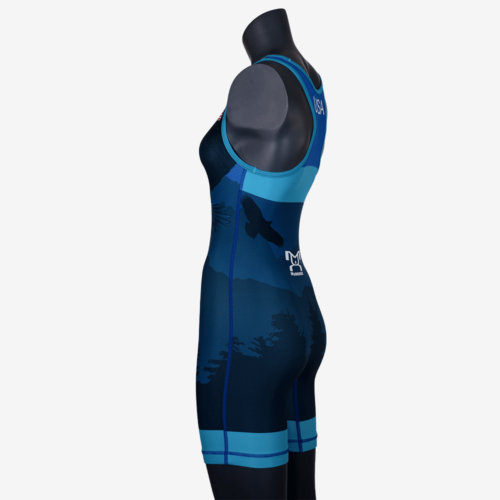 2019 Freestyle Soaring Eagle Singlet Womens - Blue - Image 11
