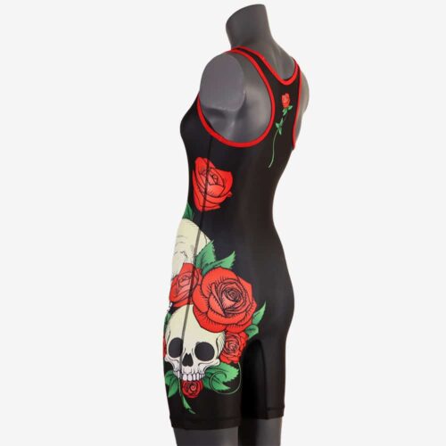 Skulls & Roses - Womens Singlet - Image 14
