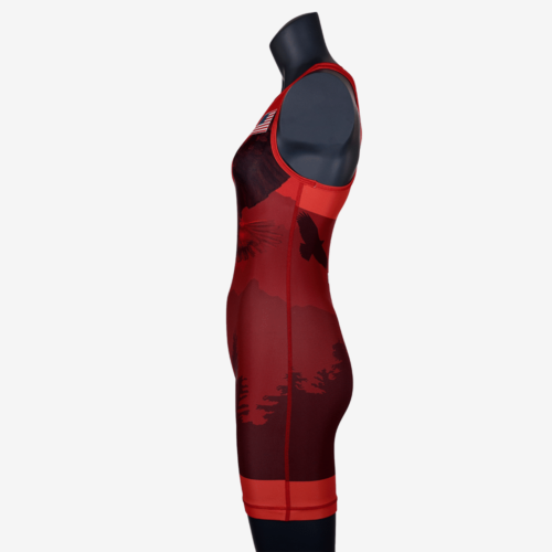 2019 Freestyle Soaring Eagle Singlet Womens - Red - Image 27